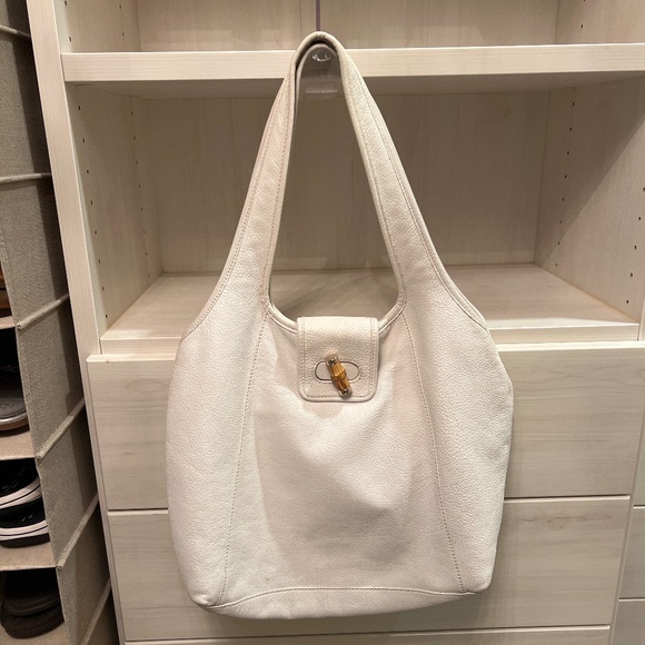 White leather purse - Picture 2 of 7